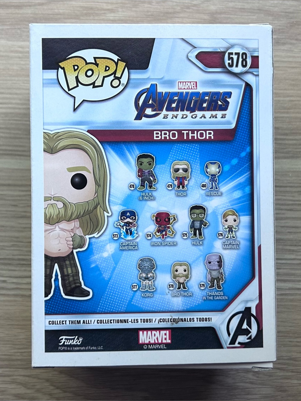 Funko Pop! Bro Thor from Avengers Endgame #578 - Picture 2 of 2